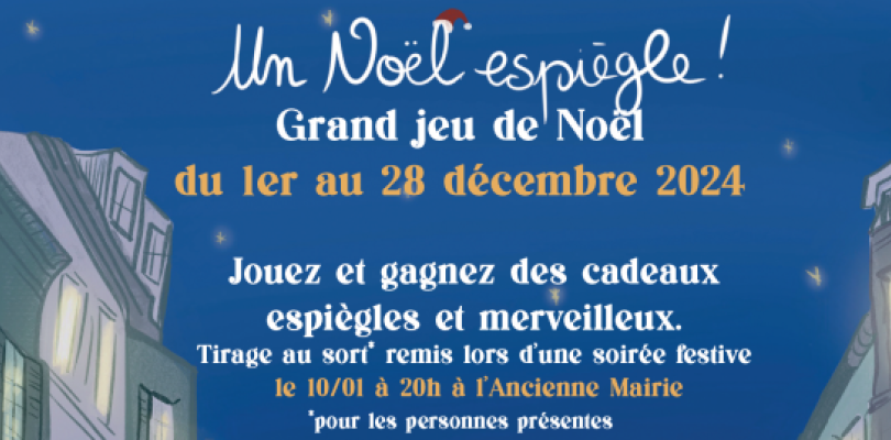 tirage au sort du grand jeu de Noël